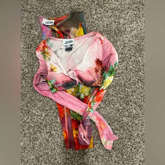 Women’s Jean Paul Gaultier Crop Leggings Set (worn once) - Picture 3 of 4